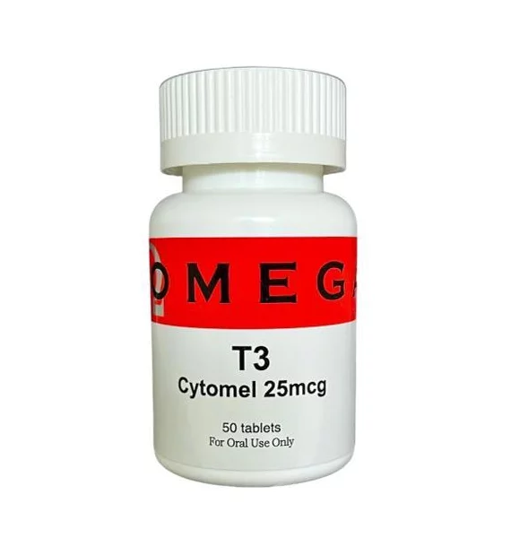 Boost your metabolism and energy with T3 Cytomel 25 mcg Tablets from Omega Full Potential