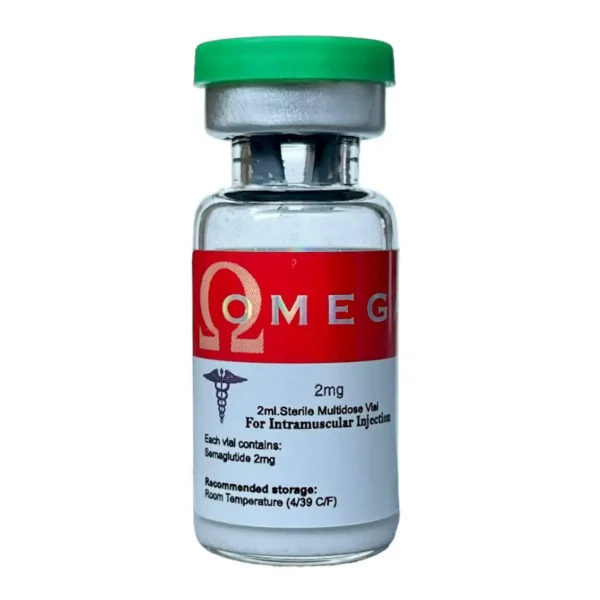 Buy Ozempic Online Canada - Close up of Omega Full Potential's Semaglutide bottle for premium weight loss solutions.