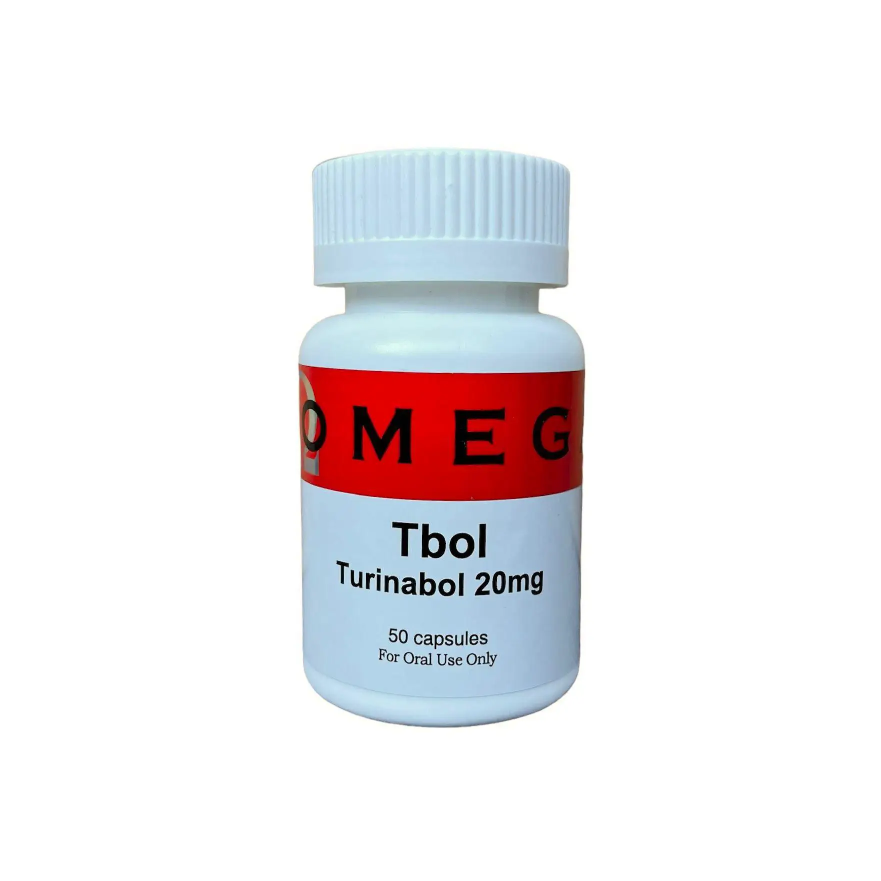 Close up photo of Omega Tbol or Turinabol Bottle, available to buy Tbol online, order Turinabol online, purchase Tbol Canada, best Tbol for sale, and find where to buy Turinabol.