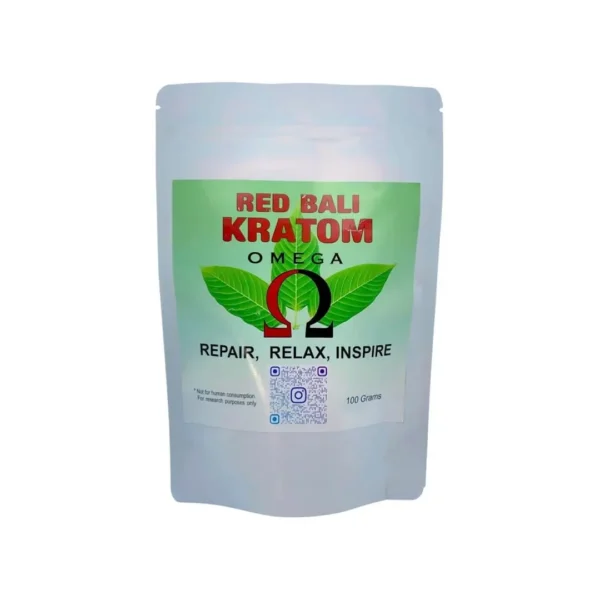 Buy Red Bali Kratom, organic and laboratory-tested, available at Omega Full Potential for natural pain relief and mood enhancement.